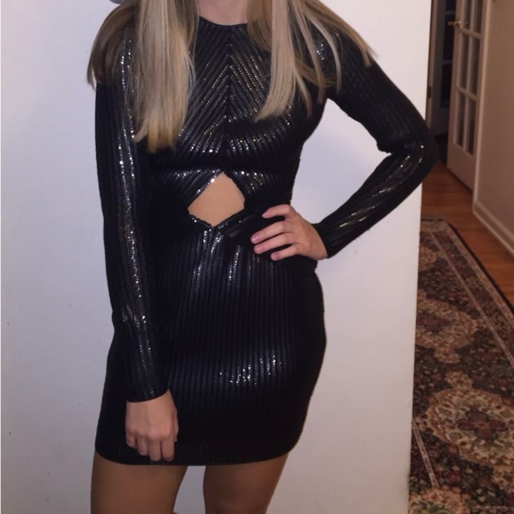 Express sequin cocktail dress